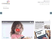 Tablet Screenshot of c-ceramica.com